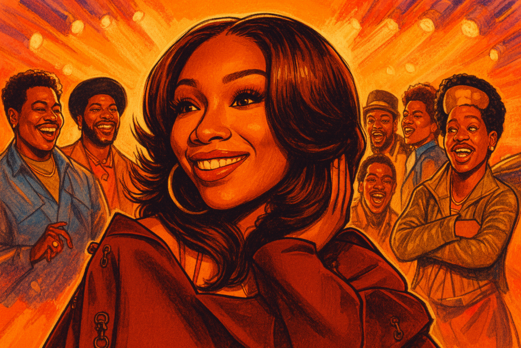 Brandy neemt opnamestudio in voor het opnemen van de soundtrack van de Netflix-reboot van 'A Different World'.