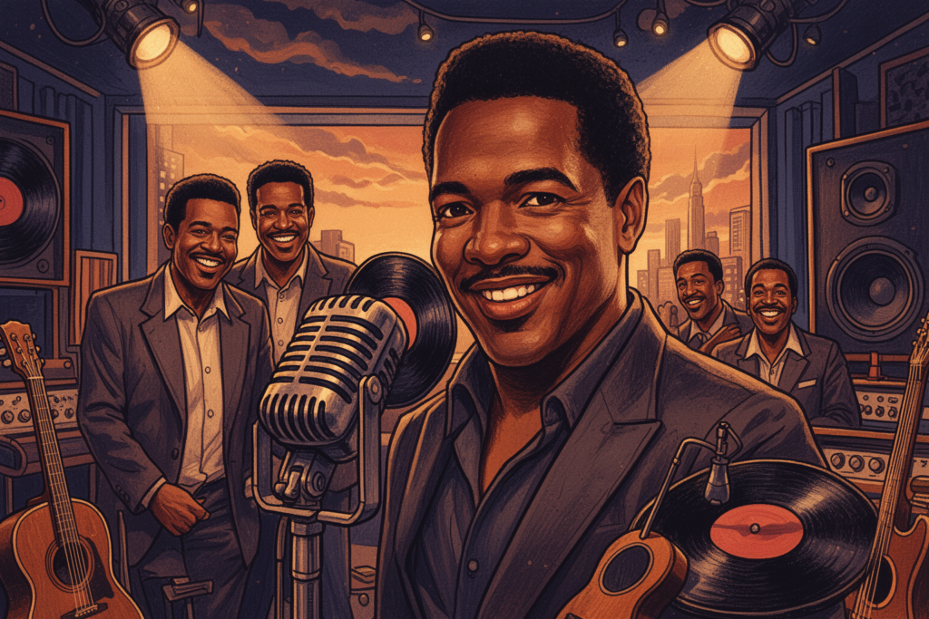 Portret van Thelma Stubbs-Mitchell, iconische soulzangeres uit Detroit en lid van The Stubbs Girls, bekend om haar krachtige vocale harmonieën.