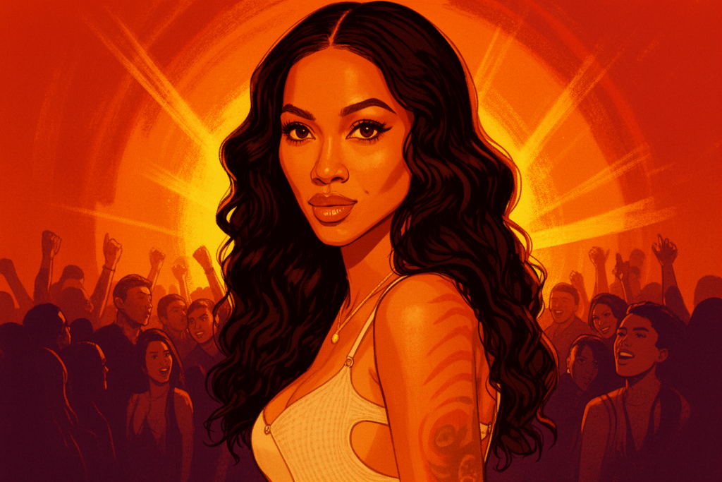 Jhené Aiko en Kendrick Lamar samen op een albumhoes met een intieme sfeer.