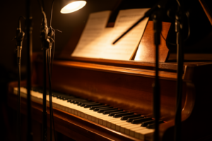 Terri Green en Castella zingen samen een jazzy en R&B-interpretatie van 'Trouble in Paradise'.